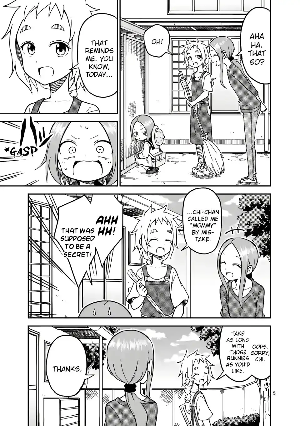 Karakai Jouzu no (Moto) Takagi-san Chapter 135 5